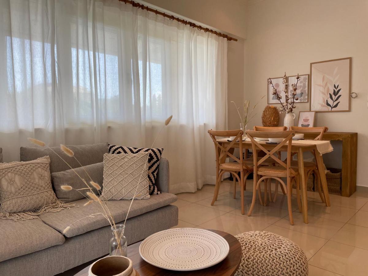 Kl Suites Lefkada - Feel At Home New Boho Apartment 400M From Beach Nidri Town Center Eksteriør bilde